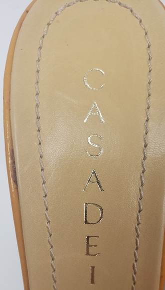 Casadei Womens Open Toe Heel Slide Buckle Sandals - Picture 12 of 13